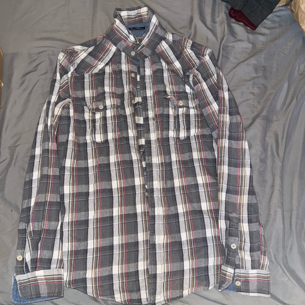 Men’s multi-color flannel